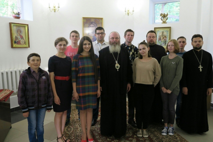 В Праздник Рождества честного славного Пророка и Крестителя Иоанна Состоялась встреча Православной молодежи Молодечненской епархии
