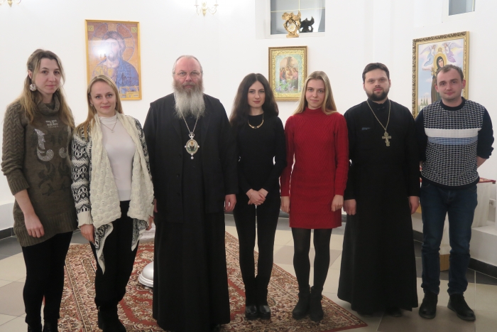 Состоялась очередная встреча епископа Павла с участниками Молодежного объединения